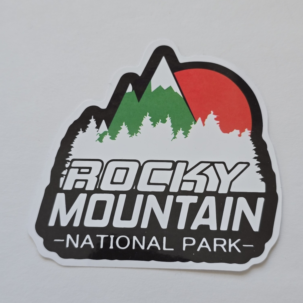 10/$10  Rocky Mountain National Park Sticker - Multicolor